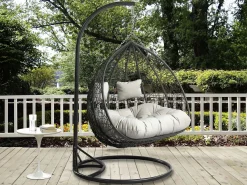 Hængestol Comfivo Audos (Grå + Lys grå)