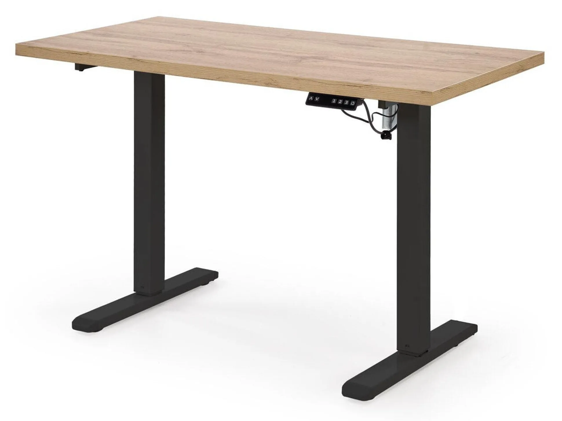 Hæve-sænkebord Houston 1942 (Artisan eg + Sort)