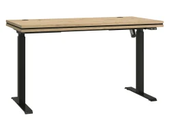 Hæve-sænkebord Tucson 170 (Artisan eg + Mat sort)