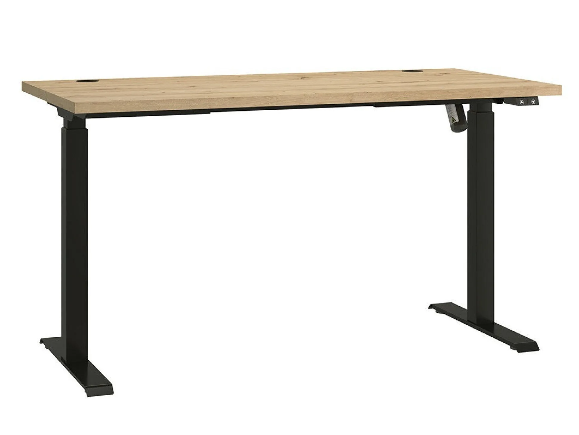 Hæve-sænkebord Tucson 171 (Artisan eg + Mat sort)