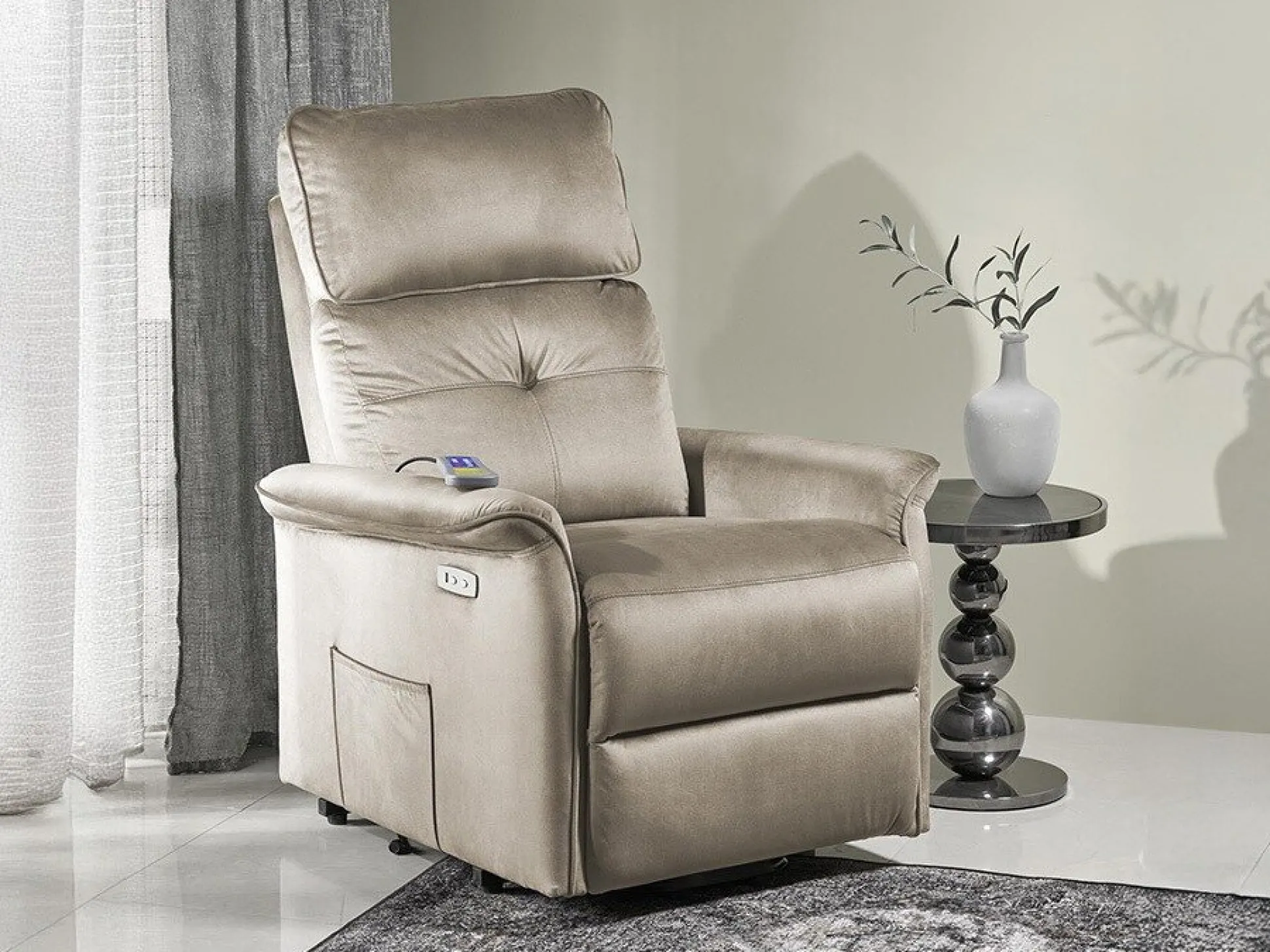 Hvilestol Houston 1979 (Beige)