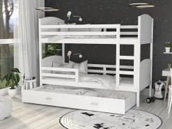 Køjeseng Aurora 103 (Hvid)