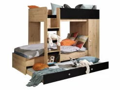 Køjeseng Hartford 360 (Artisan eg + Sort)