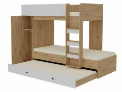 Køjeseng Hartford 360 (Artisan eg + Sort)