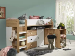 Køjeseng Hartford 359 (Artisan eg + Hvid)