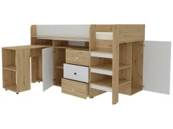 Køjeseng Hartford 359 (Artisan eg + Hvid)