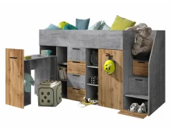 Køjeseng Hartford 364 (Beton + Wotan eg)