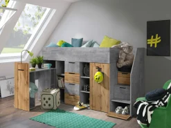 Køjeseng Hartford 364 (Beton + Wotan eg)