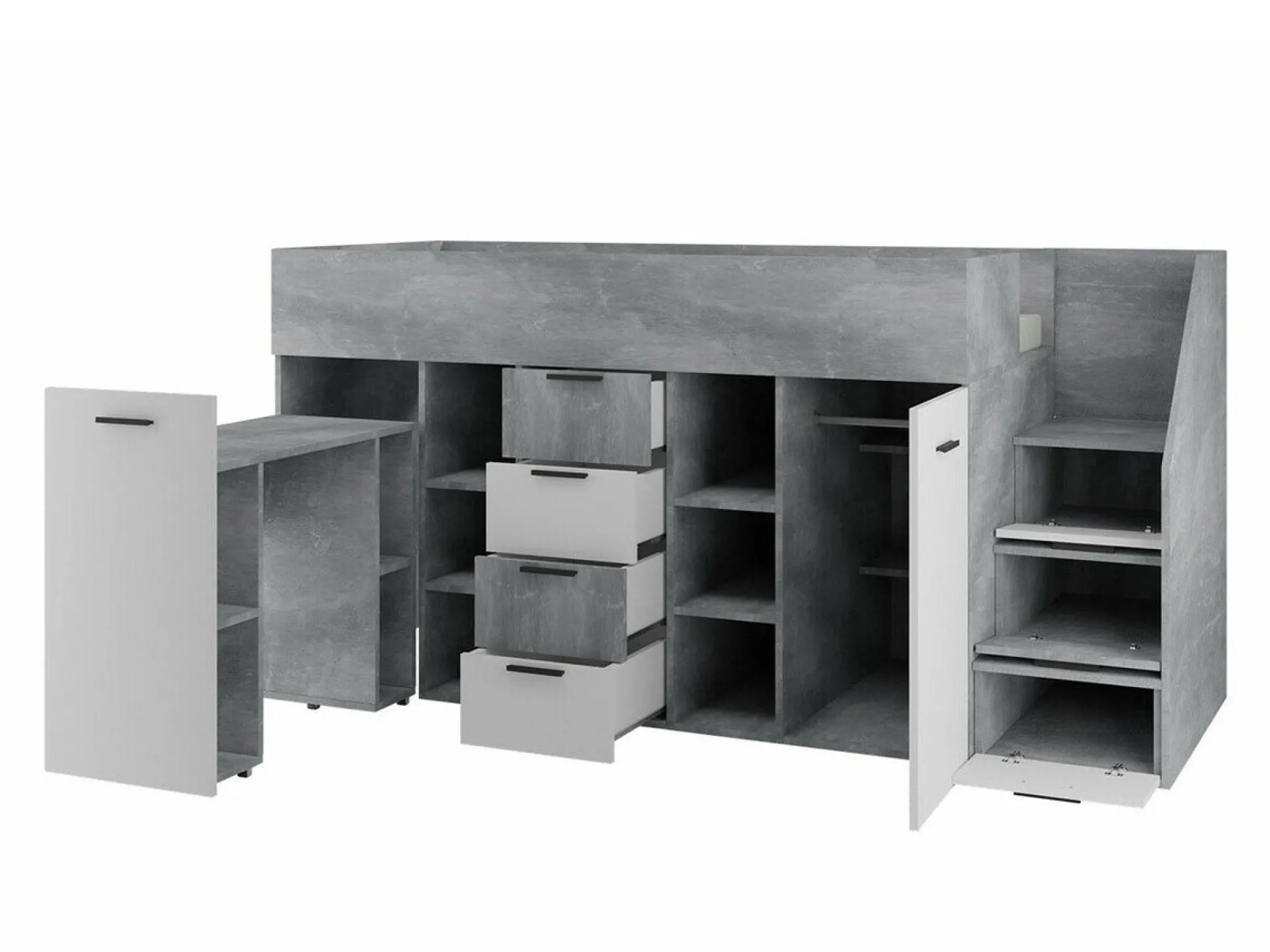 Køjeseng Hartford 364 (Beton + Wotan eg)