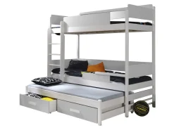 Køjeseng Henderson 114 (Hvid + Grå)