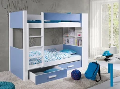 Køjeseng Henderson 141 (Hvid + Blå)