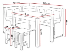 Køkkenhjørne Edmond 102