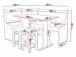 Køkkenhjørne Edmond 100 (Peru 10)