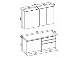 Køkkensæt Houston 1869