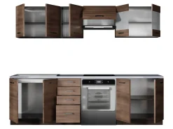 Køkkensæt Houston 1138 (Mørk eg)