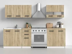 Køkkensæt Mandeville 240 (Sonoma eg)