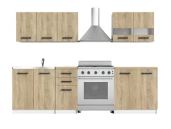 Køkkensæt Mandeville 240 (Sonoma eg)
