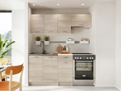 Køkkensæt Ota (Sonoma eg + Beige)