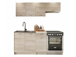 Køkkensæt Ota (Sonoma eg + Beige)