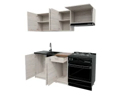 Køkkensæt Ota (Sonoma eg + Beige)