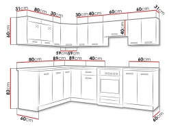 Køkkensæt Tucson 160
