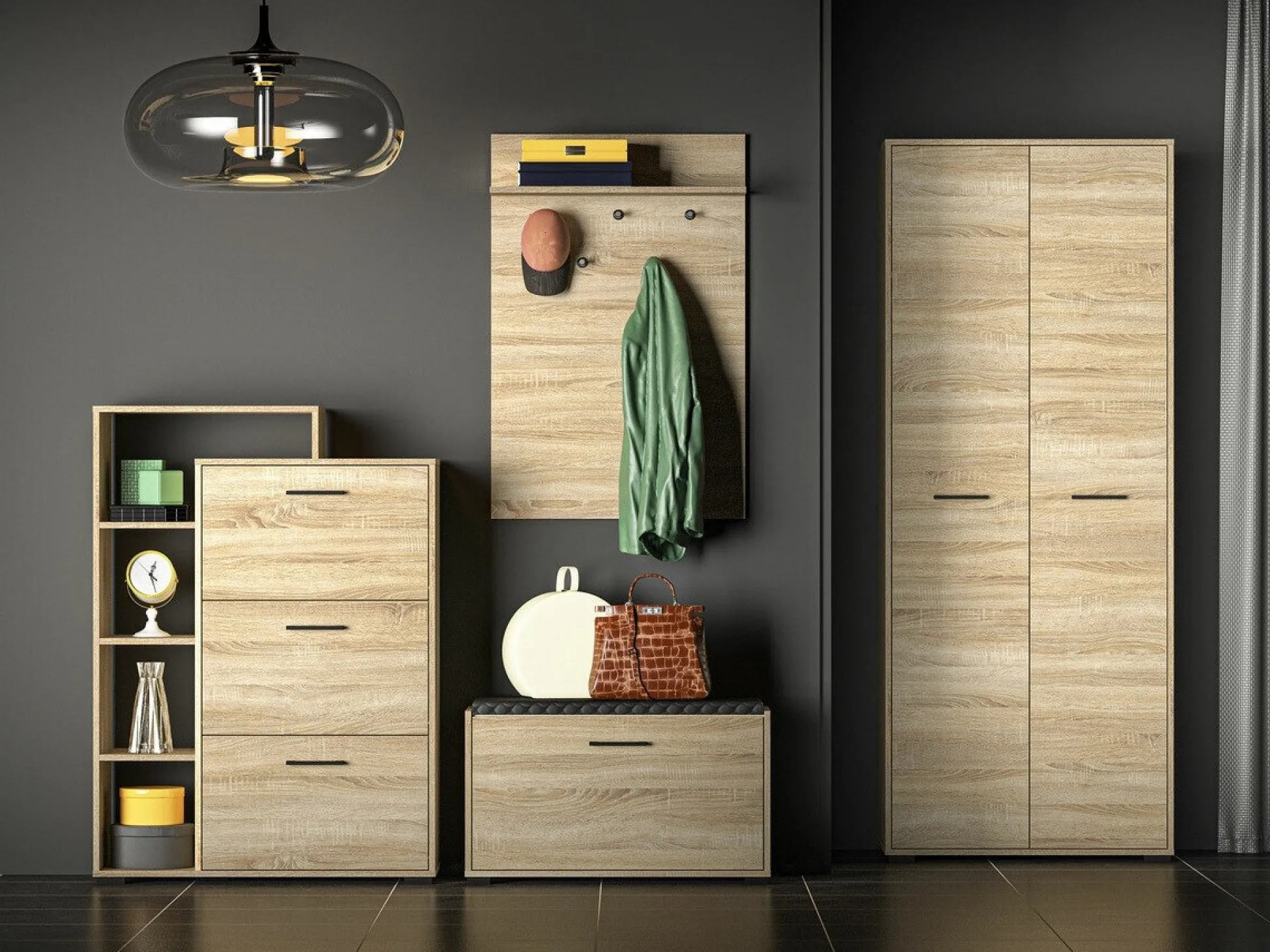 Knagerække Camtesu 117