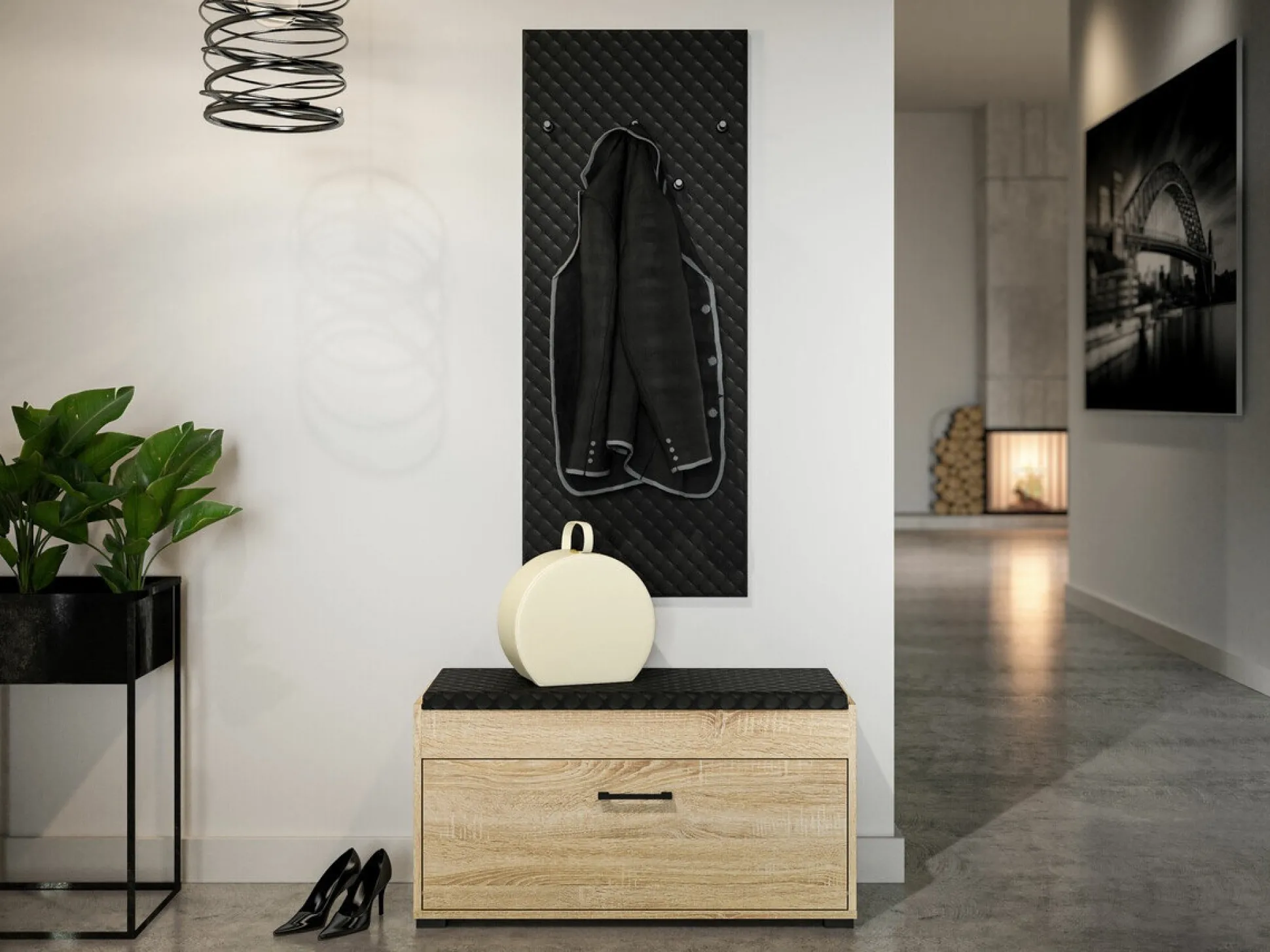 Knagerække Camtesu 118