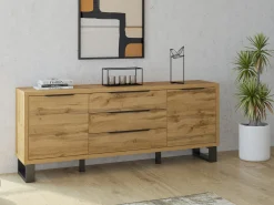 Kommode Avicavu 102 (Wotan eg + Sort)