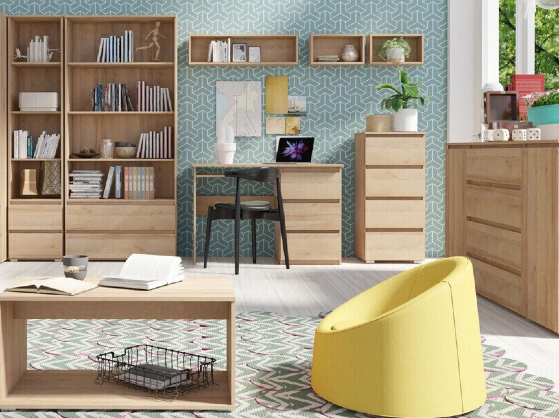 Kommode Cirdora 105 (Sonoma eg)