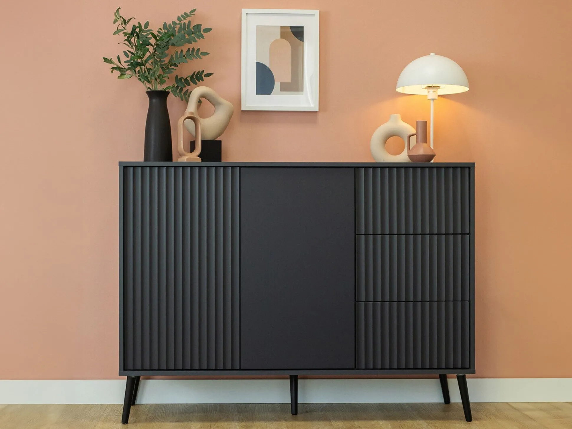 Kommode Cirferi 101 (Antracit)