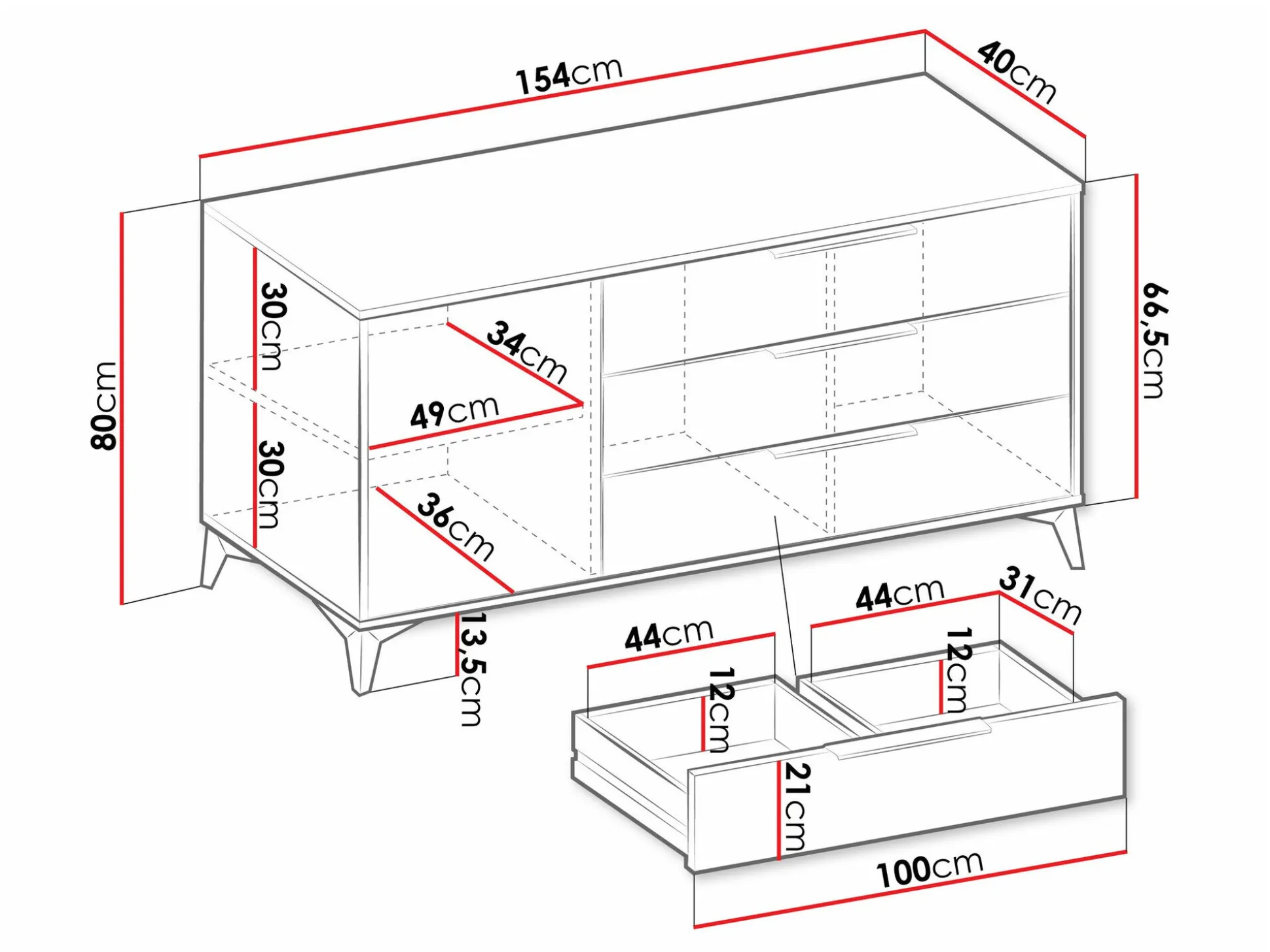Kommode Comfivo Citrus