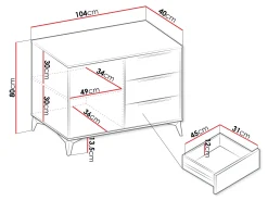Kommode Comfivo Citrus I