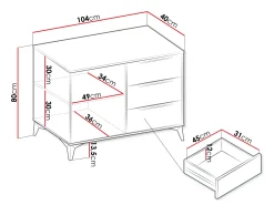 Kommode Comfivo Citrus II