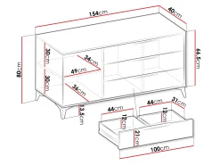 Kommode Comfivo Citrus III