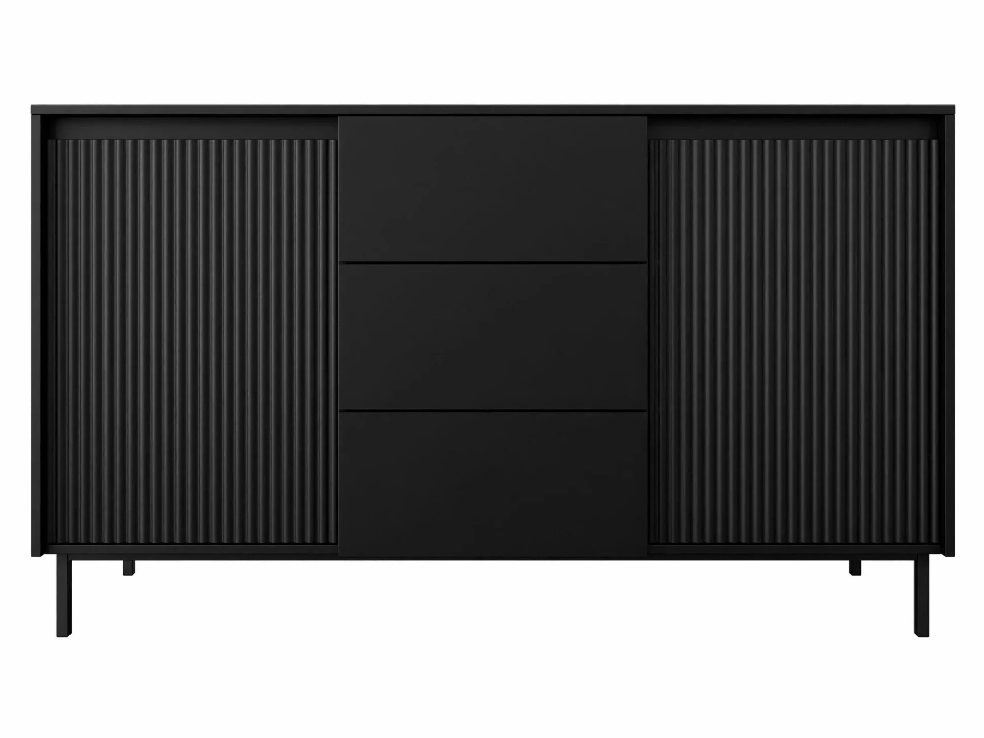 Kommode Comfivo Delruva I (Sort)