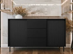 Kommode Comfivo Delruva I (Sort)