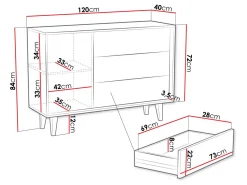 Kommode Comfivo Romtori