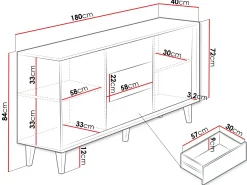 Kommode Comfivo Romtori I