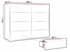 Kommode Comfivo Tutela III (Kashmir)