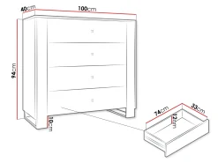 Kommode Comfivo Vestora I