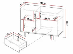 Kommode Decus (Kashmir)