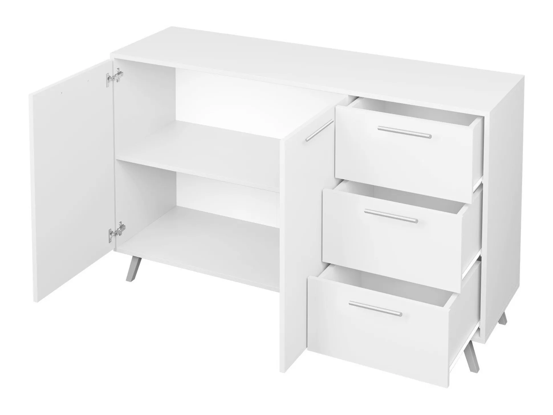 Kommode Dortivu (Hvid)