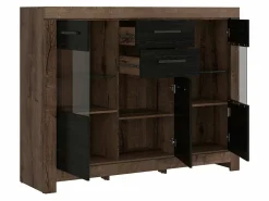 Kommode Dunfelu 108 (Kloster eg + Sort eg)