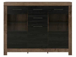 Kommode Dunfelu 108 (Kloster eg + Sort eg)