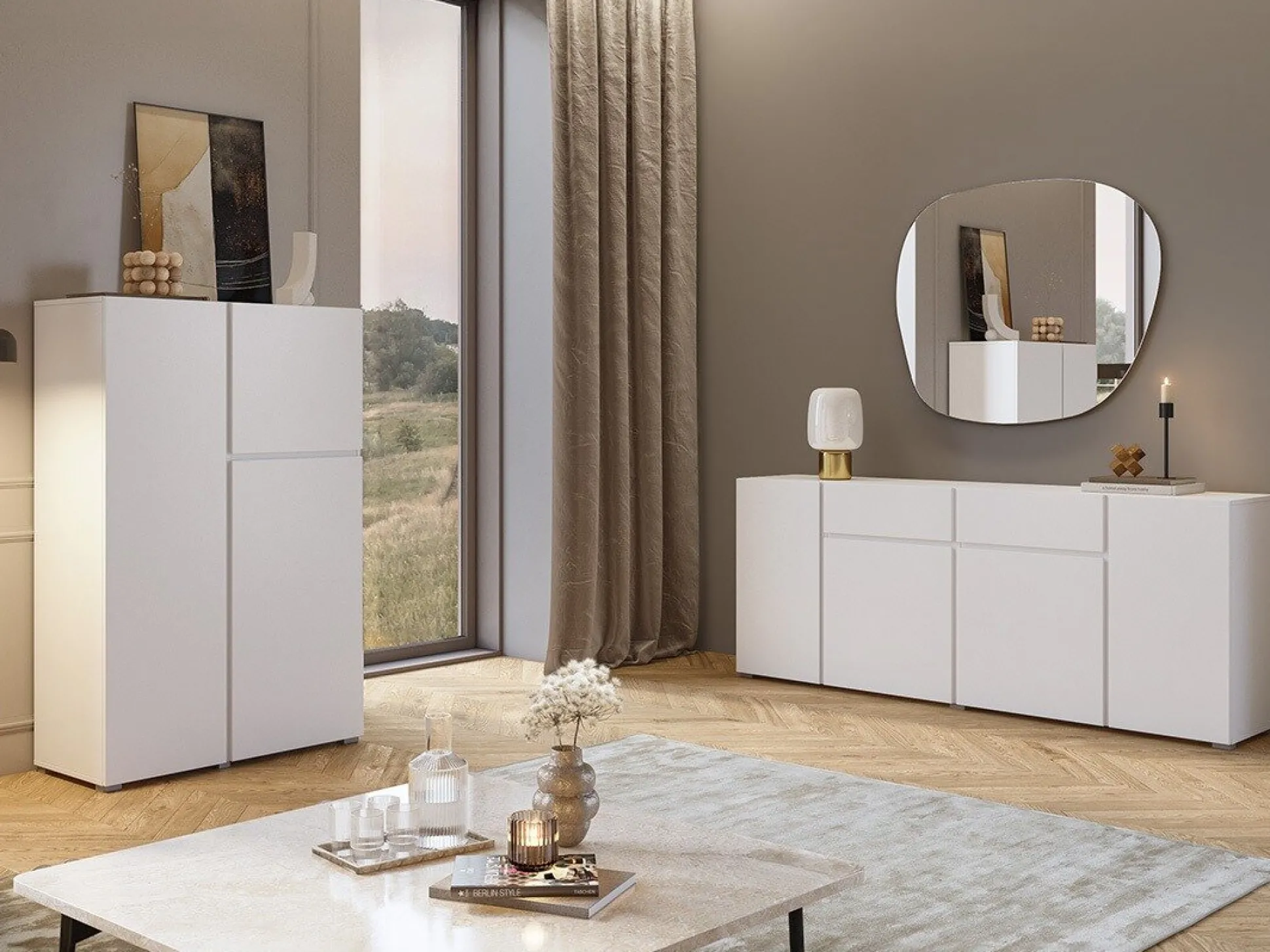 Kommode Elbleve 103 (Hvid)