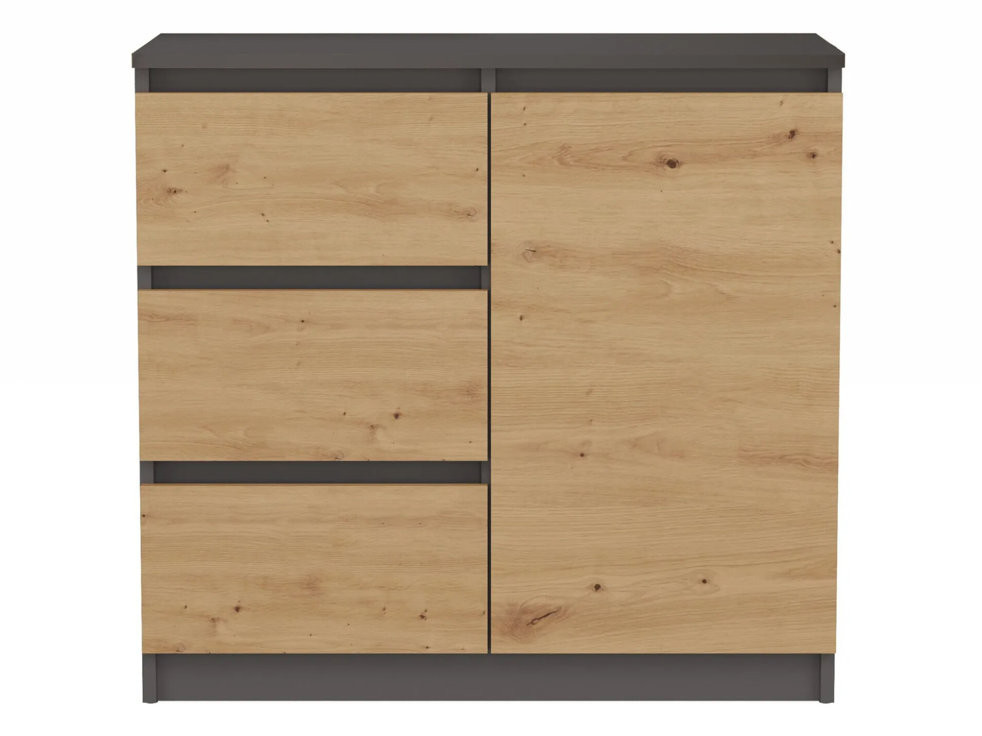 Kommode Elbvelu 110 (Antracit + Artisan eg)