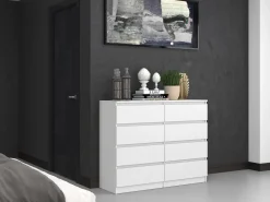 Kommode Elbvelu 101 (Hvid)