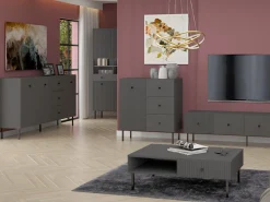 Kommode Etliva 102 (Antracit)