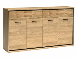 Kommode Etrmoni 105 (Lyst træ + Egetræ)