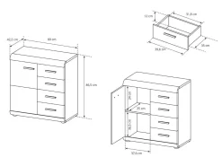 Kommode Evarleve 111